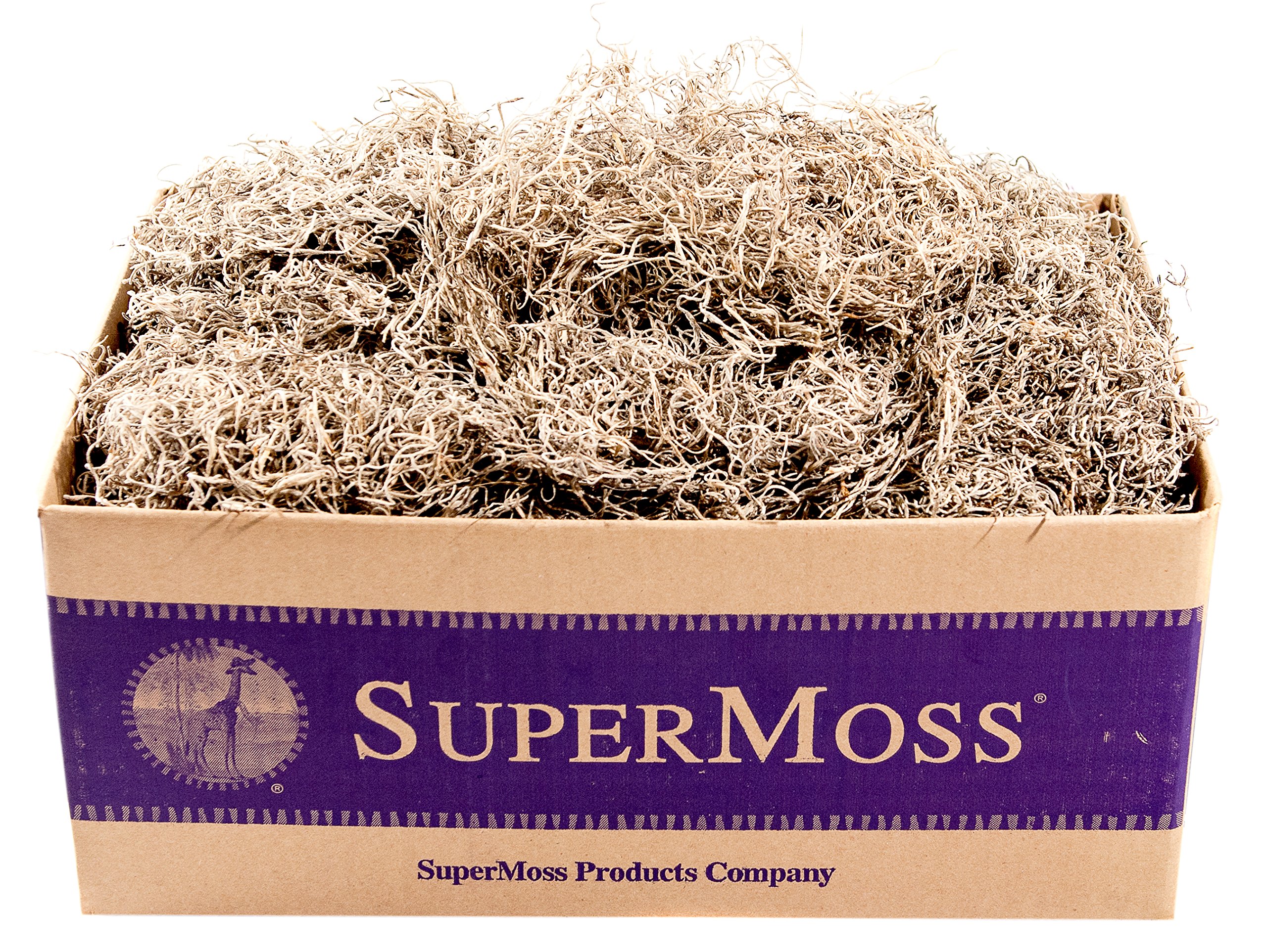 SuperMoss (26926) Spanish Moss Dried, Natural, 3 Pounds