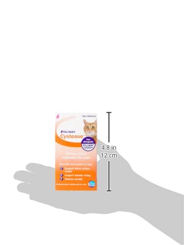 Feliway Cystease Advanced Urinary Tract Support Capsules (Tablets) for Cats (Pot Size: 300 Tablets)