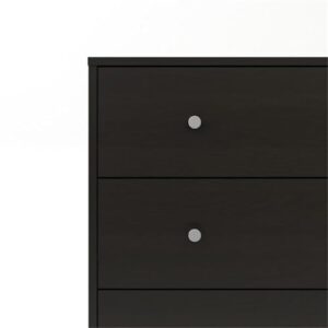 Tvilum 703292020 Portland 5 Drawer Chest, Coffee