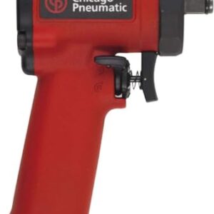 Chicago Pneumatic CP7732 1/2 Inch Air Impact Wrench, Steel Front Cover, Aluminum Body, Jumbo Hammer, One-Hand Operation, Max Torque Output 450 ft-lbs / 610 Nm, 9000 RPM