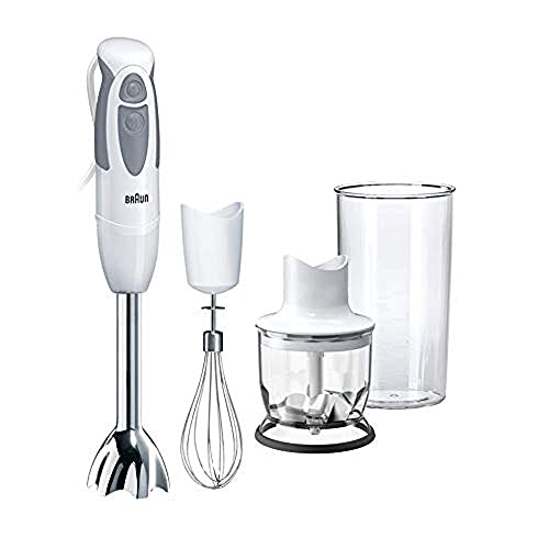 Braun MQ325 Hand Blender with Chopper and Whisk, 550 W (220 Volts - Not For American Voltage)