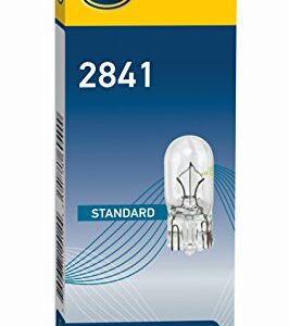 HELLA 2841 24V 3W Standard Miniature Replacement Navigation and Interior Light Bulb