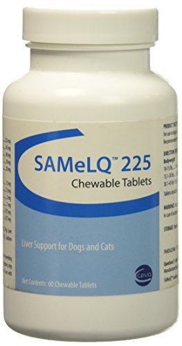 S Adenosyl 225 (SAMe) for MEDIUM / LARGE DOGS 225 mg (60 tabs)