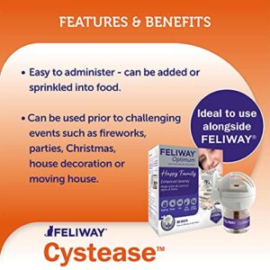 Feliway Cystease Advanced Urinary Tract Support Capsules (Tablets) for Cats (Pot Size: 300 Tablets)