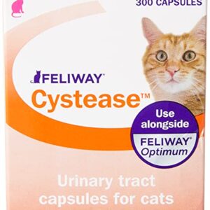 Feliway Cystease Advanced Urinary Tract Support Capsules (Tablets) for Cats (Pot Size: 300 Tablets)