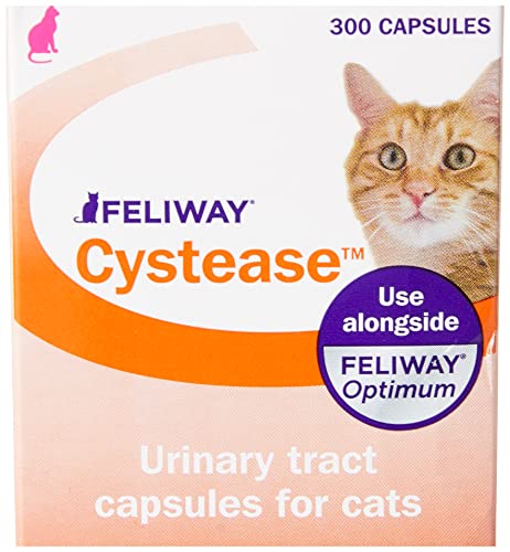 Feliway Cystease Advanced Urinary Tract Support Capsules (Tablets) for Cats (Pot Size: 300 Tablets)