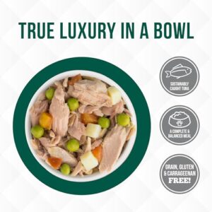 Weruva TruLuxe Cat Food, Mediterranean Harvest with Tuna Whole Meat & Veggies in Gravy, 3oz (Pack of 24)