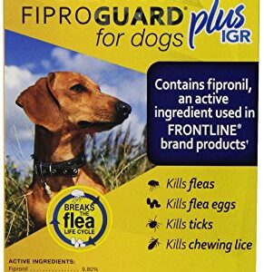 Sentry 6 Count FiproGuard Plus Dog Flea and Tick Drop, 22-Pound - Discontinued