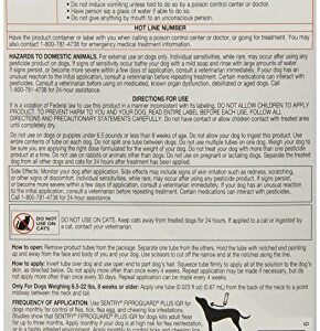 Sentry 6 Count FiproGuard Plus Dog Flea and Tick Drop, 22-Pound - Discontinued