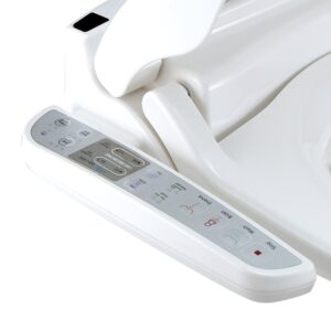 Daiwa Felicity USJ-808L Wash Mate Deluxe Bidet Toilet Seat, Twin Cleansing Wands, White