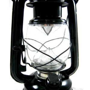 Emergency Hurricane Lantern 16 LED Dimmer Switch Camping Outdoor Lamp Home Silvr