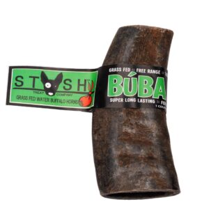 Buba Chew Natural Water Buffalo Horn - Large