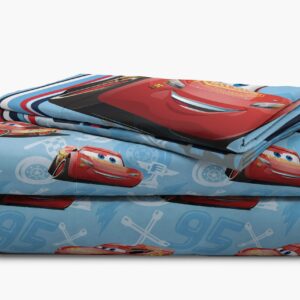 Jay Franco Disney Pixar Lightning McQueen Full Size Sheet Set, Cars 95