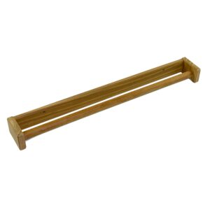 whitecap 62336 teak towel rack - 22"