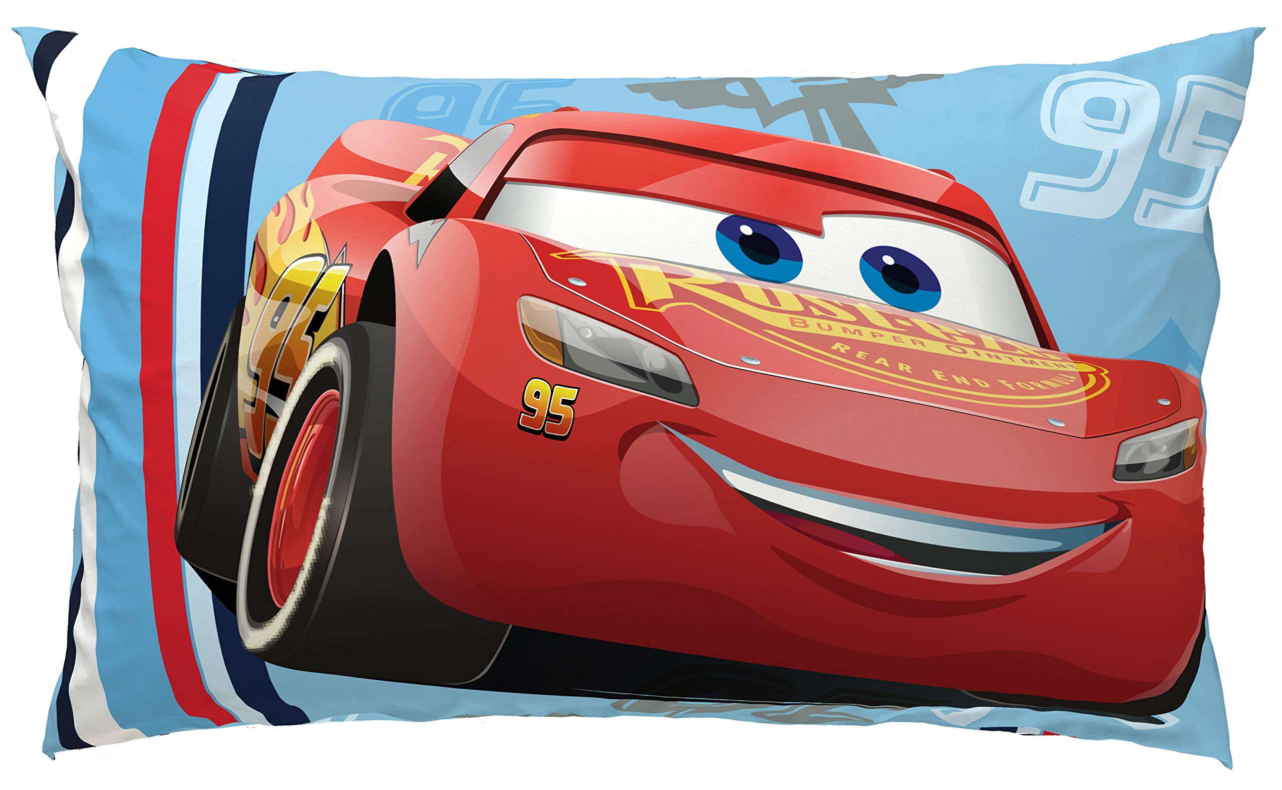 Jay Franco Disney Pixar Lightning McQueen Full Size Sheet Set, Cars 95