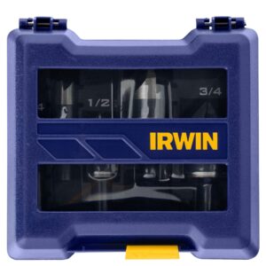 irwin metal countersink drill bit set, 5 piece, 1877793