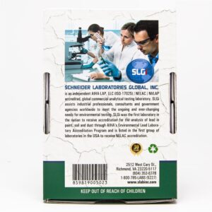 Lead Test Kit in Paint, Dust, or Soil 1PK (1 Bus. Day) Schneider Labs