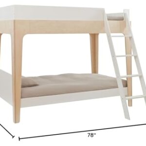 OEUF Perch Bunk Bed - Birch/White