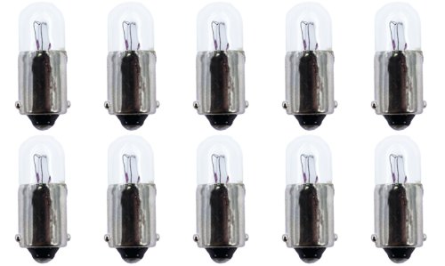 CEC Industries #3797 Bulbs, 24 V, 2 W, BA9s Base, T-2.75 shape (Box of 10)