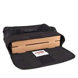 RediHEAT Heated Pizza Delivery System, 16" 2-Pie Bag, Black