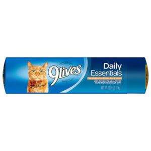 Nutrish 9Lives Daily Essentials Dry Cat Food, 20 Pound Bag