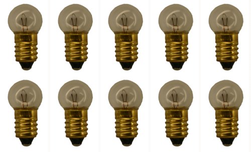 CEC Industries #430 Bulbs, 14 V, 3.5 W, E10 Base, G-4.5 shape (Box of 10)