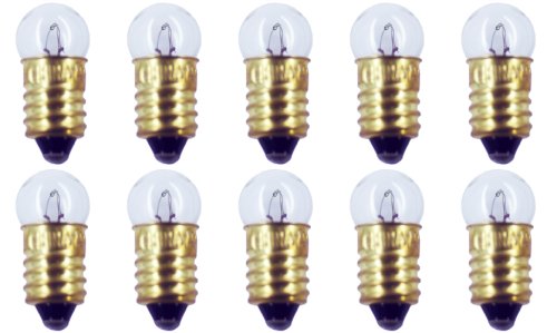 CEC Industries #1449 Bulbs, 14 V, 2.8 W, E10 Base, G-3.5 shape (Box of 10)