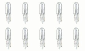 cec industries #86 bulbs, 6.3 v, 1.26 w, w2.1x4.9d base, t-1.75 shape (box of 10)