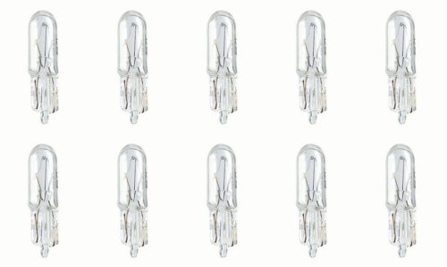 CEC Industries #86 Bulbs, 6.3 V, 1.26 W, W2.1x4.9d Base, T-1.75 Shape (Box of 10)