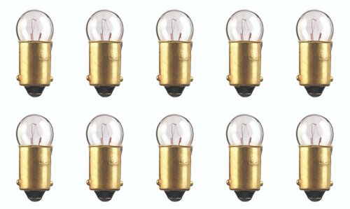 CEC Industries #363 Bulbs, 14 V, 2.8 W, BA9s Base, G-3.5 shape (Box of 10)