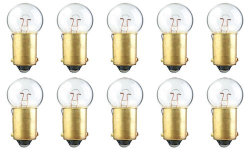 CEC Industries #6251 Bulbs, 6 V, 5 W, BA9s Base, G-4.5 shape (Box of 10)