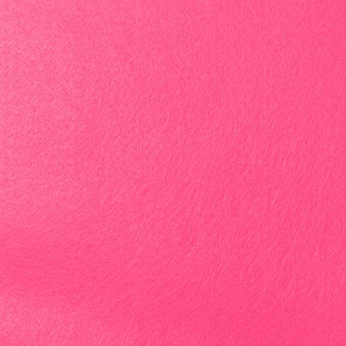 Candy Pink Felt Fabric - by The Yard