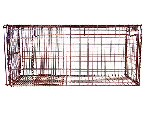 Tru Catch 30FCD Fat Cat Humane Live Animal Trap - Easy & Safe Catch & Release Animal Trap for Cats, Rabbits, & Other Small Animals - Durable & Humane TNR Trap - (30" L x 14" H x 12" W)