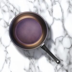 TeChef - Color Pan 12" Frying Pan, Coated with New Safe Teflon Select - Color Collection/Non-Stick Coating (PFOA Free) / (Aubergine Purple)