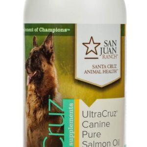 UltraCruz Canine Pure Salmon Oil Supplement for Dogs, 32 oz,sc-395127