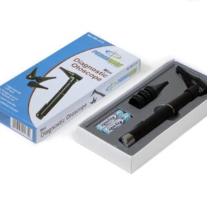 PrimaCare DL-4112 Mini Diagnostic Otoscope Kit with High Resolution LED Ear Light