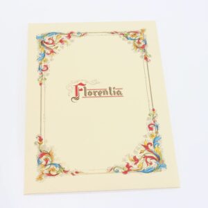 Florentia Writing Sheet Portfolio