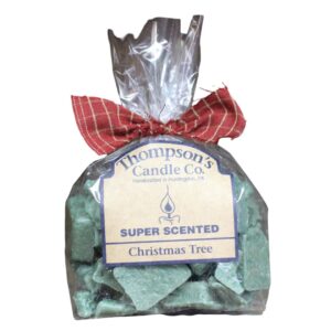 thompson's candles crumbles-christmas tree