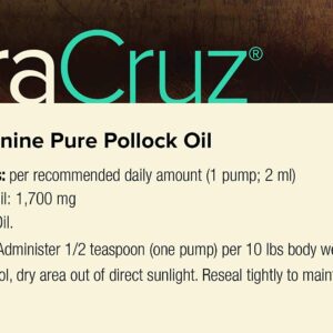 UltraCruz - sc-395363 Canine Pure Pollock Oil Supplement for Dogs, 8 oz