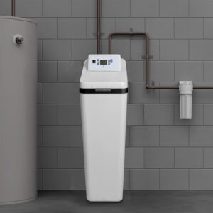 Kenmore 420 Water Softener With Ultra Flow Valve | Reduce Hardness Minerals & Clear Water Iron | Whole Home Water Softener | Easy To Install | Reduce Hard Water In Your Home, Grey