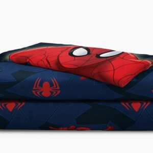 Jay Franco Marvel Spiderman 'Saving The Day' Microfiber 3 Piece Twin Sheet Set