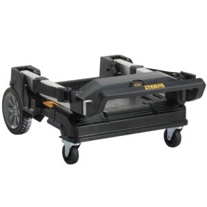 DEWALT TSTAK Trolley Cart with Handle, Swivel 360°, Capacity of Up to 200 lbs (DWST17888)