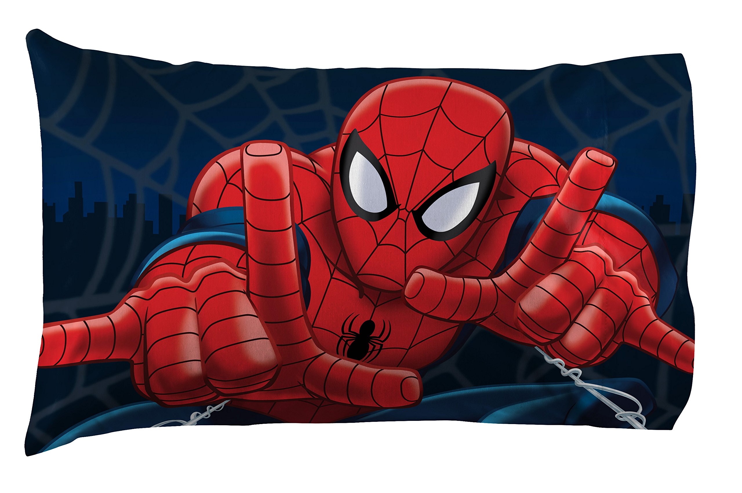 Jay Franco Marvel Spiderman 'Saving The Day' Microfiber 3 Piece Twin Sheet Set