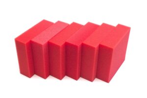 ltwhome compatible replacement fine foam filter sponge for oase biotec 5/10/30(pack of 6)