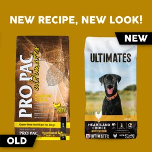 Pro Pac Ultimates Heartland Choice Grain Free Dry Dog Food, 28 Lb.