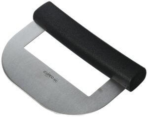 winco kcc-1 single blade chopping knife with polypropene handle