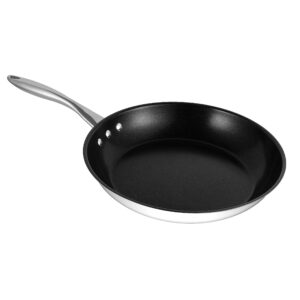 12" (30 cm) Stainless Steel Pan by Ozeri with ETERNA, a 100% PFOA and APEO-Free Non-Stick Coating