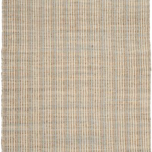 SAFAVIEH Cape Cod Collection Accent Rug - 4' x 6', Natural, Handmade Flat Weave Stripe Jute, Ideal for High Traffic Areas in Entryway, Living Room, Bedroom (CAP831A)