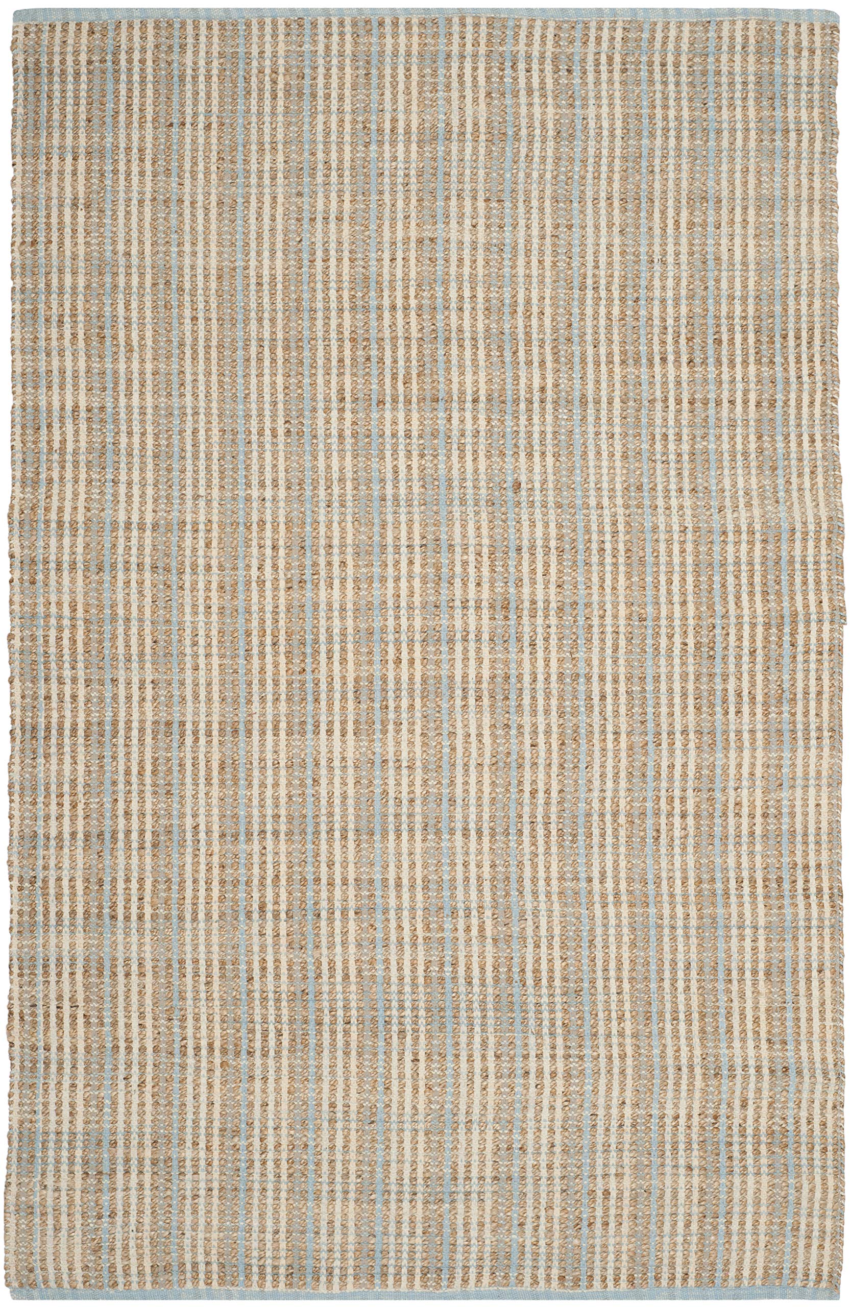 SAFAVIEH Cape Cod Collection Accent Rug - 4' x 6', Natural, Handmade Flat Weave Stripe Jute, Ideal for High Traffic Areas in Entryway, Living Room, Bedroom (CAP831A)