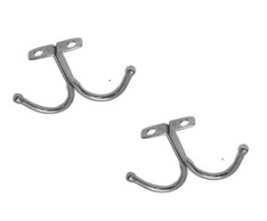 universal, fits most makes & models un1003 locker double-prong coat hooks, set of 2